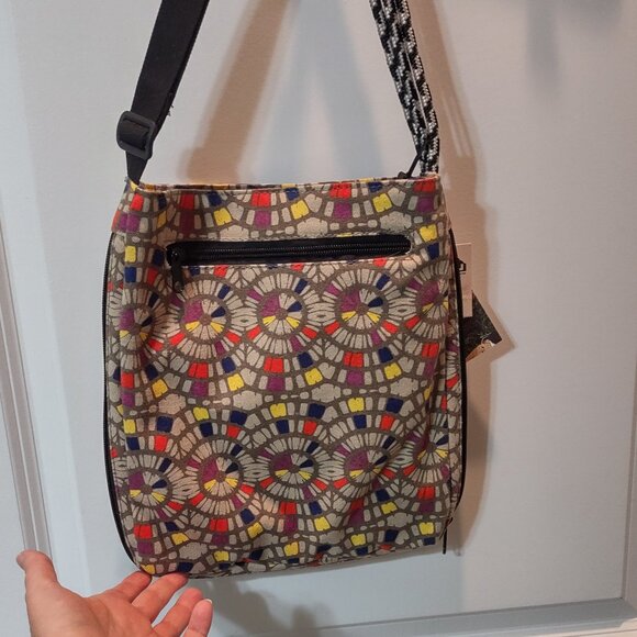 NWT Kavu Sidewinder limited edition canvas crossbody bag - Picture 2 of 6